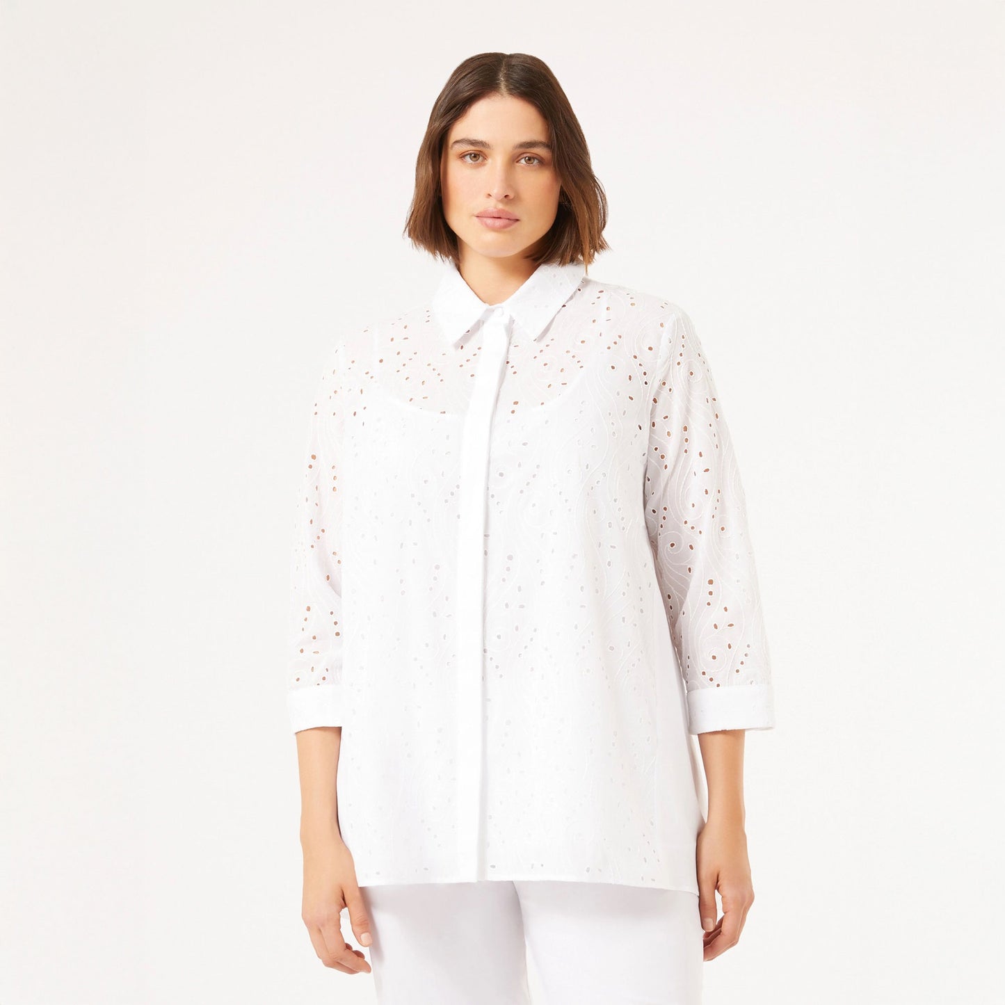 Persona camicia bianca OLONA