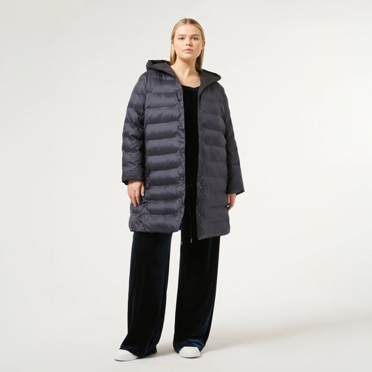 Piumino reversibile Persona By M.Rinaldi nero MIRANDA