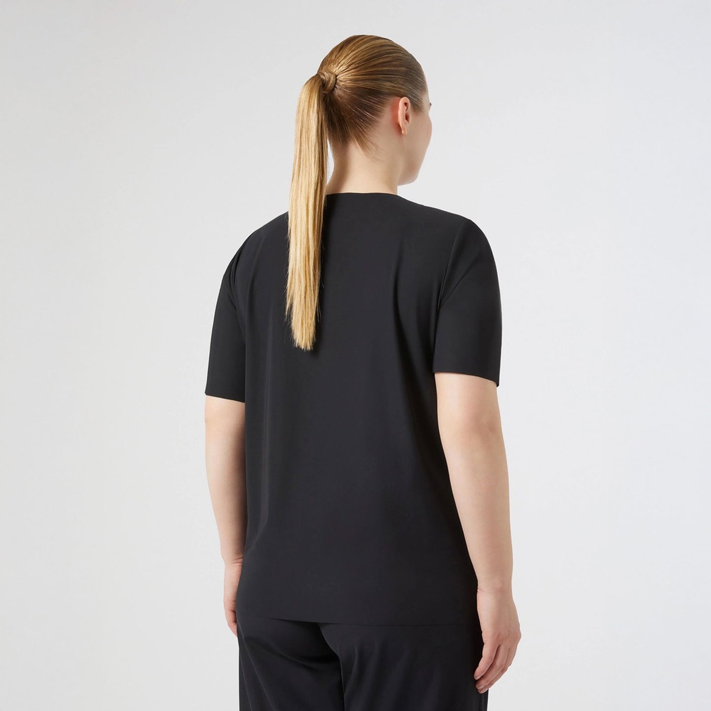 Persona t-shirt nera meringa