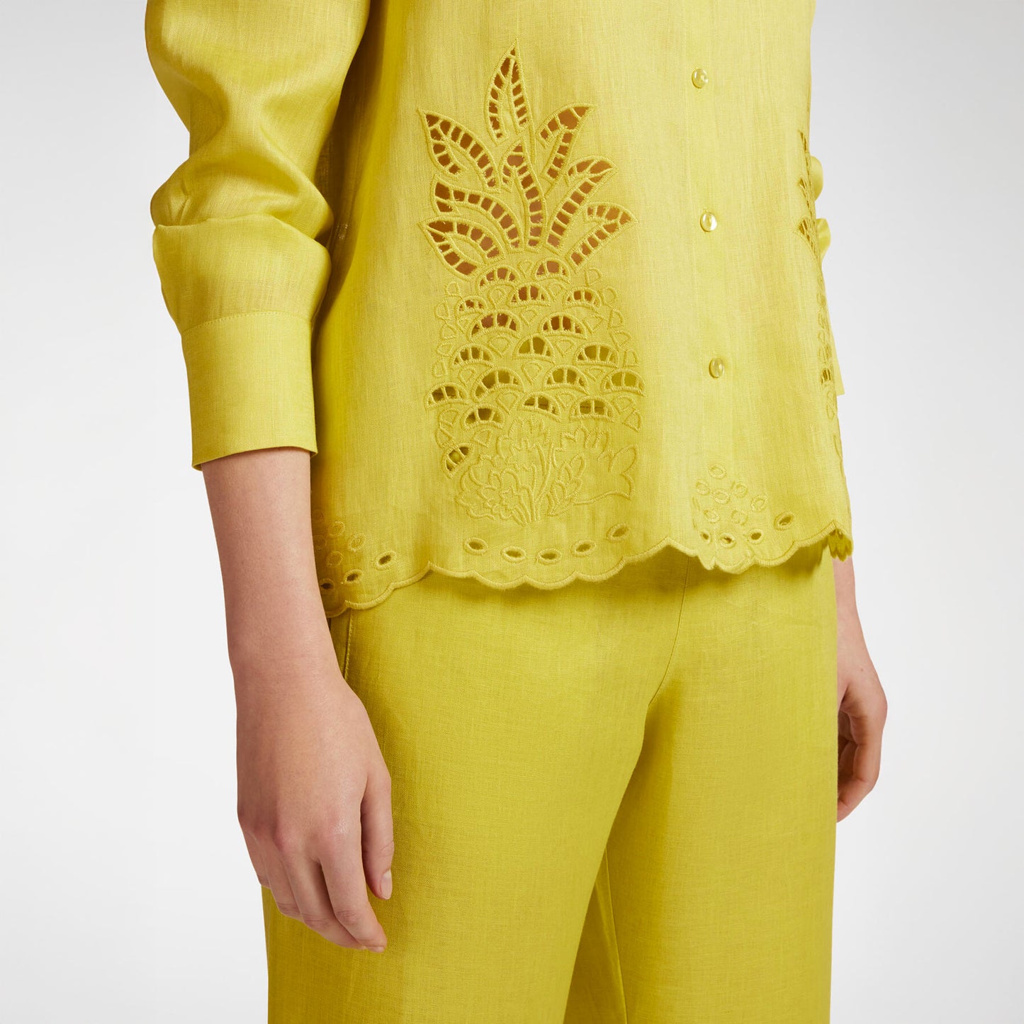 Camicia Elena Mirò lime 5109p0