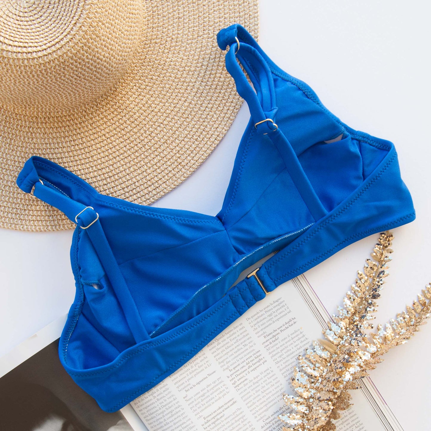 Top Helena Blu Royal