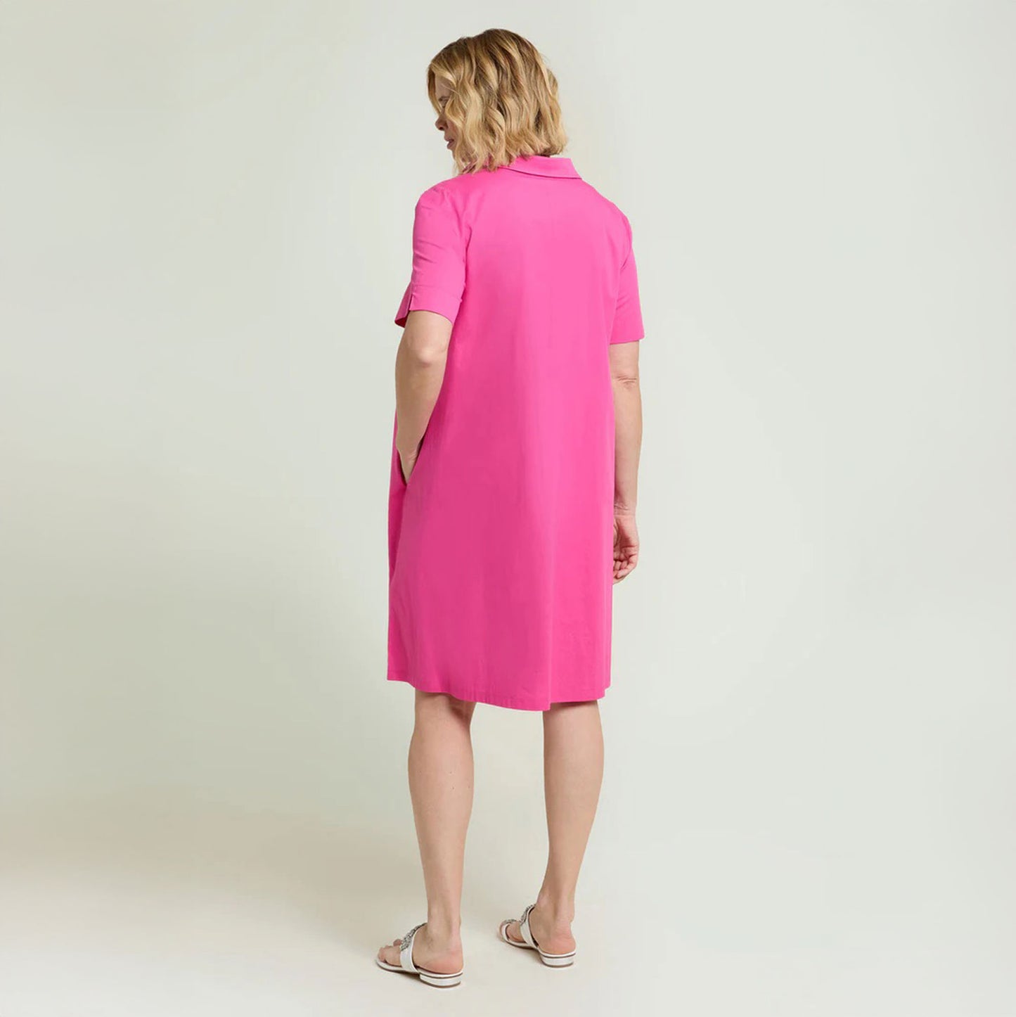 Abito luisa viola fucsia 7554f0