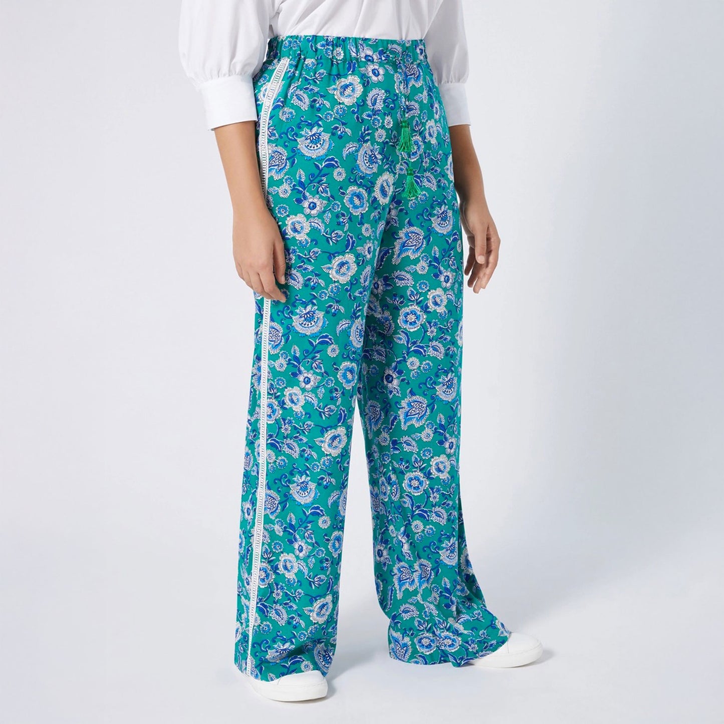 Pantaloni Marina Rinaldi Sport verdi PORFIDO