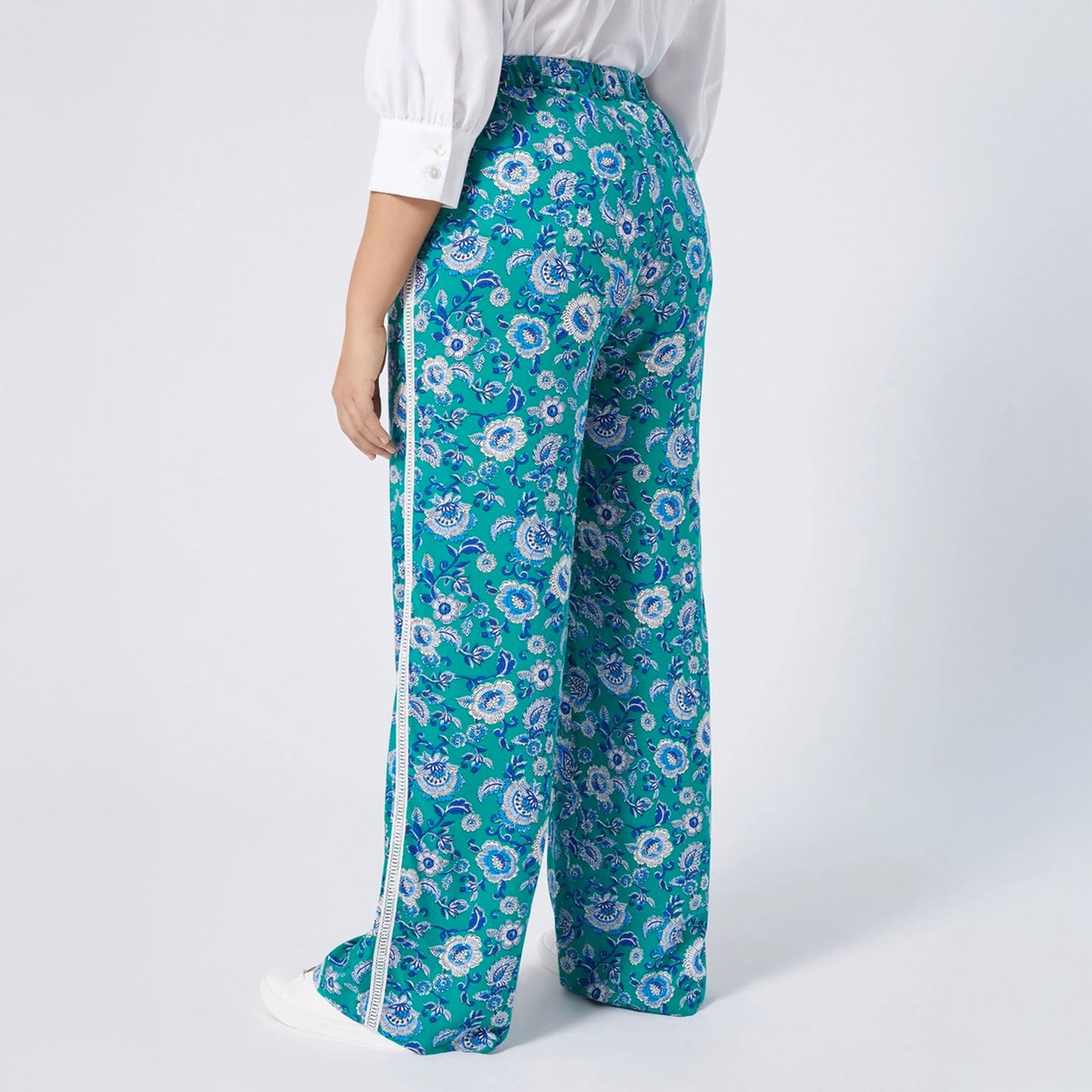 Pantaloni Marina Rinaldi Sport verdi PORFIDO
