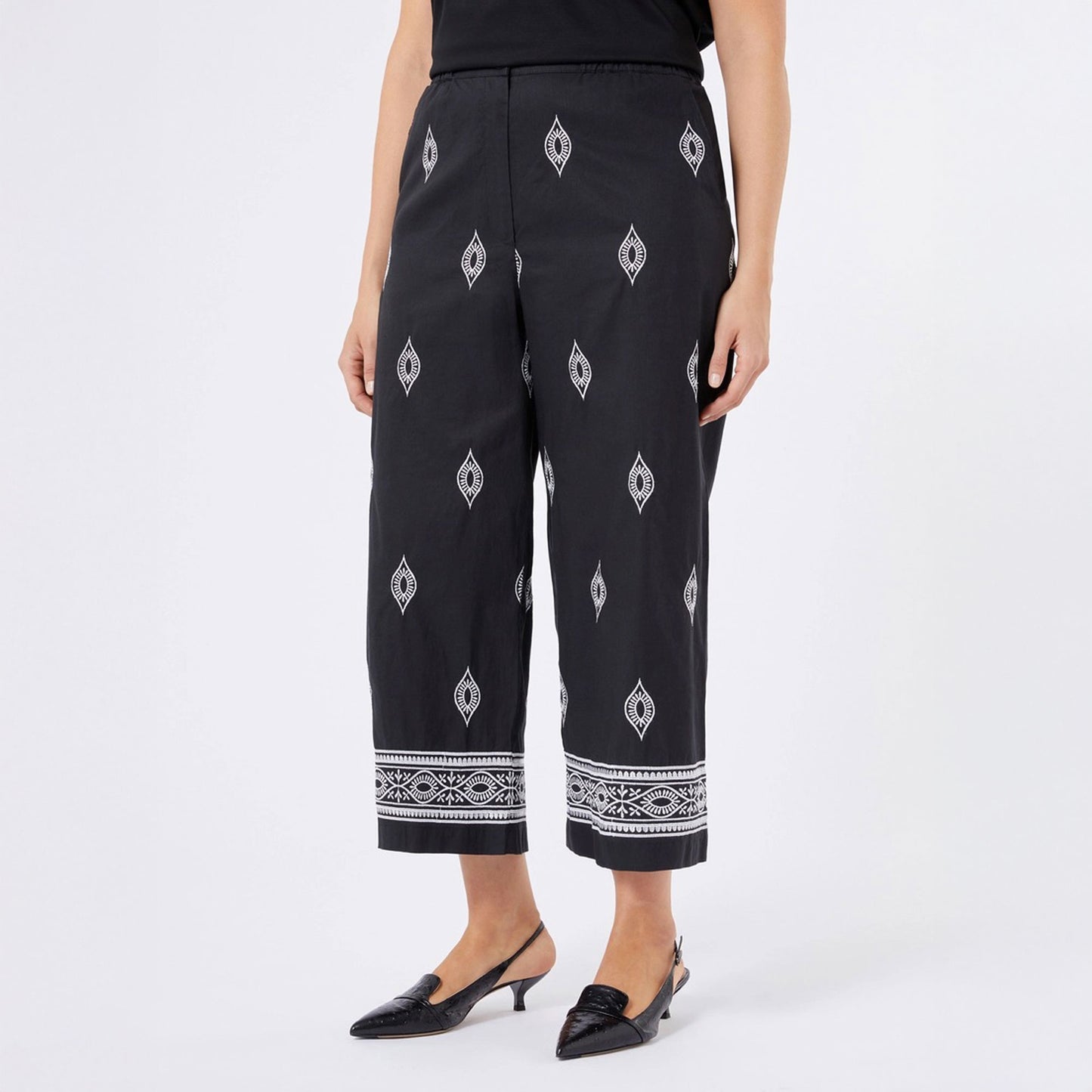 Pantaloni Marina Rinaldi Sport neri AFFETTO