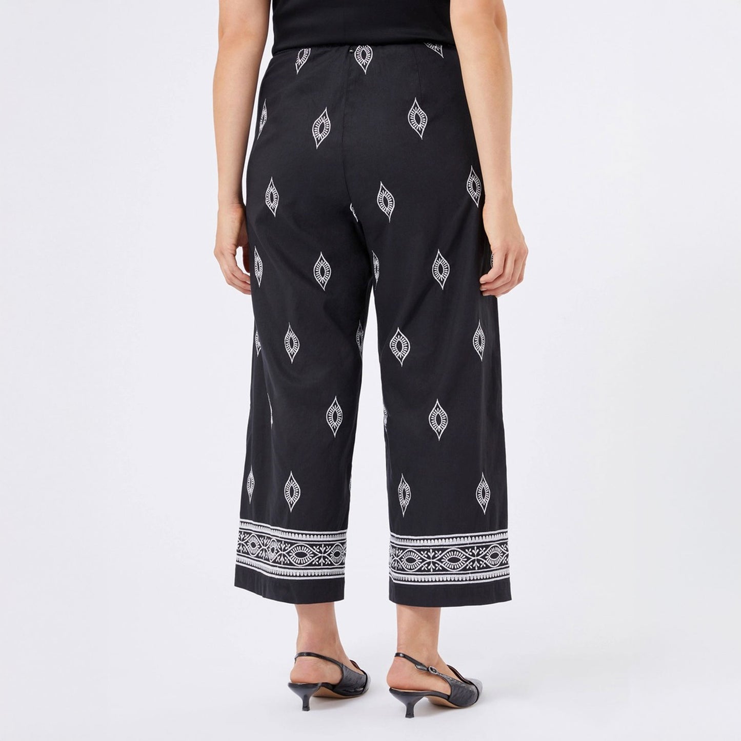 Pantaloni Marina Rinaldi Sport neri AFFETTO