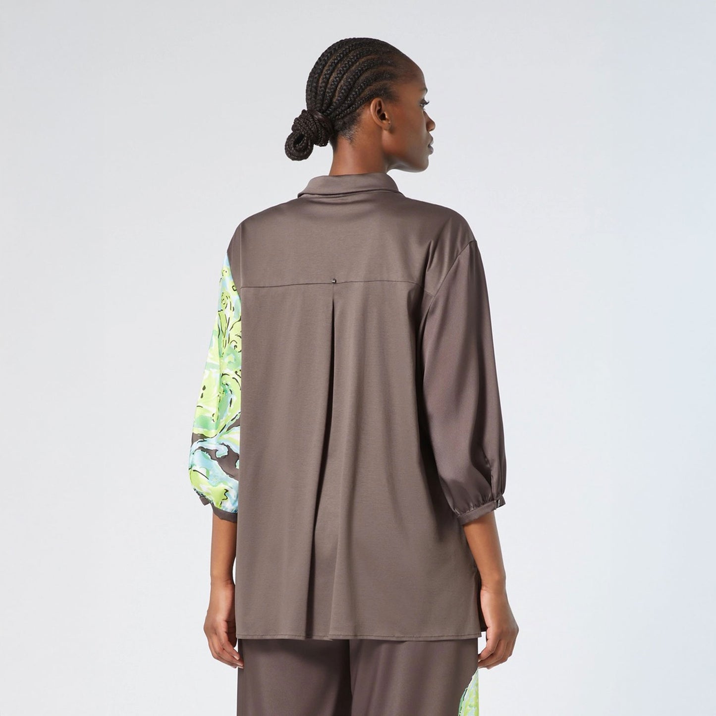 Blusa Marina Rinaldi Sport cioccolato BOLSENA