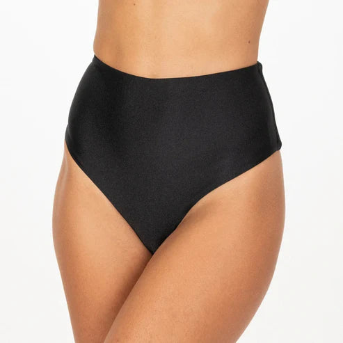 Top + slip Nero