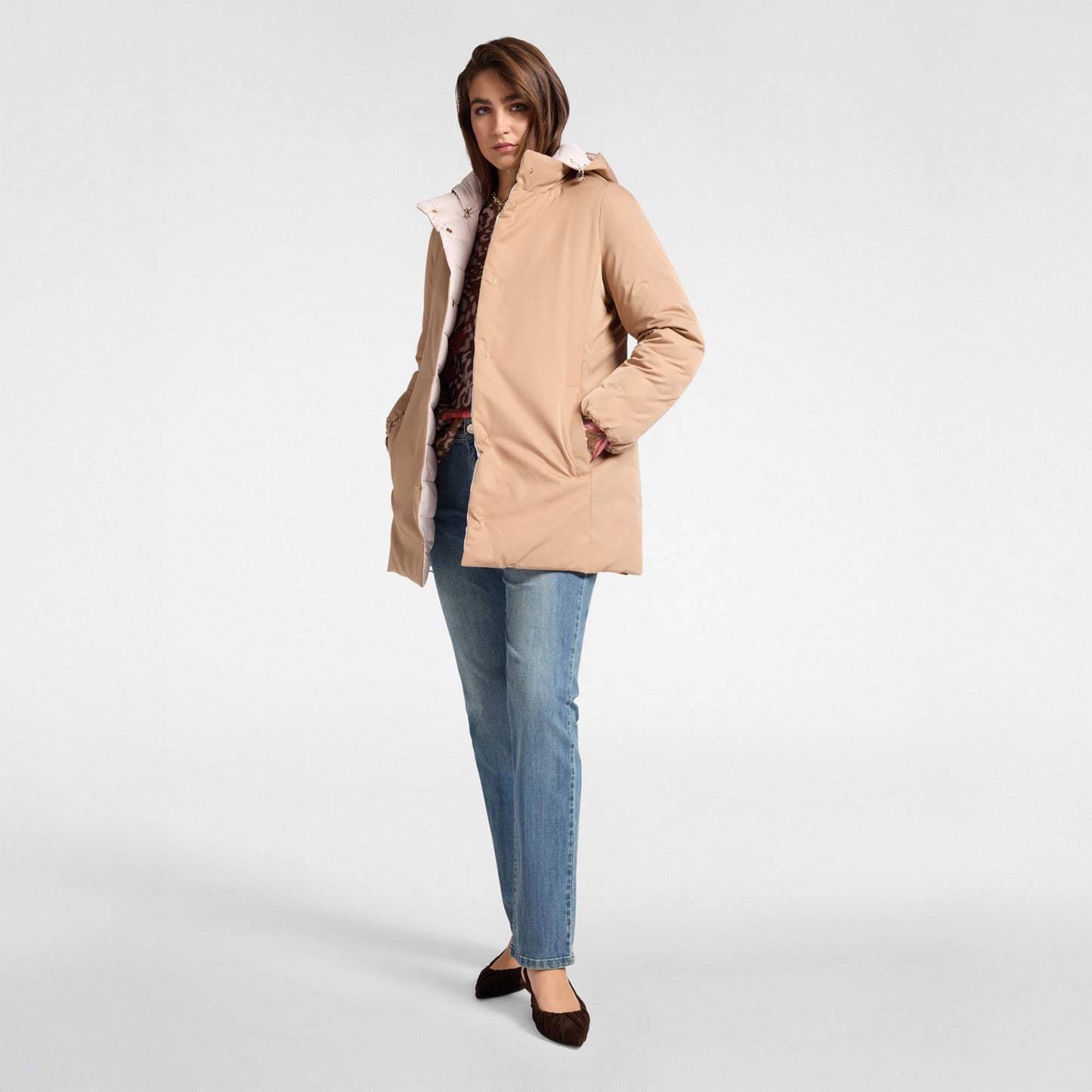 Piumino reversibile Elena Mirò F219P0-12