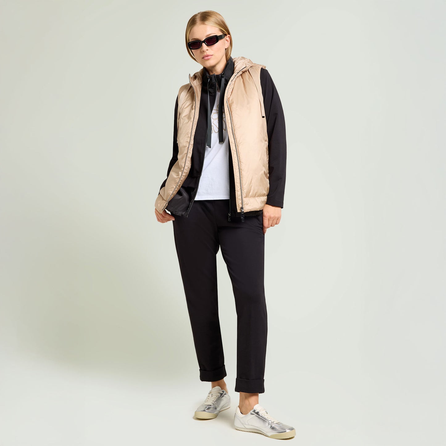 Piumino gilet Luisa Viola F717F0-A2