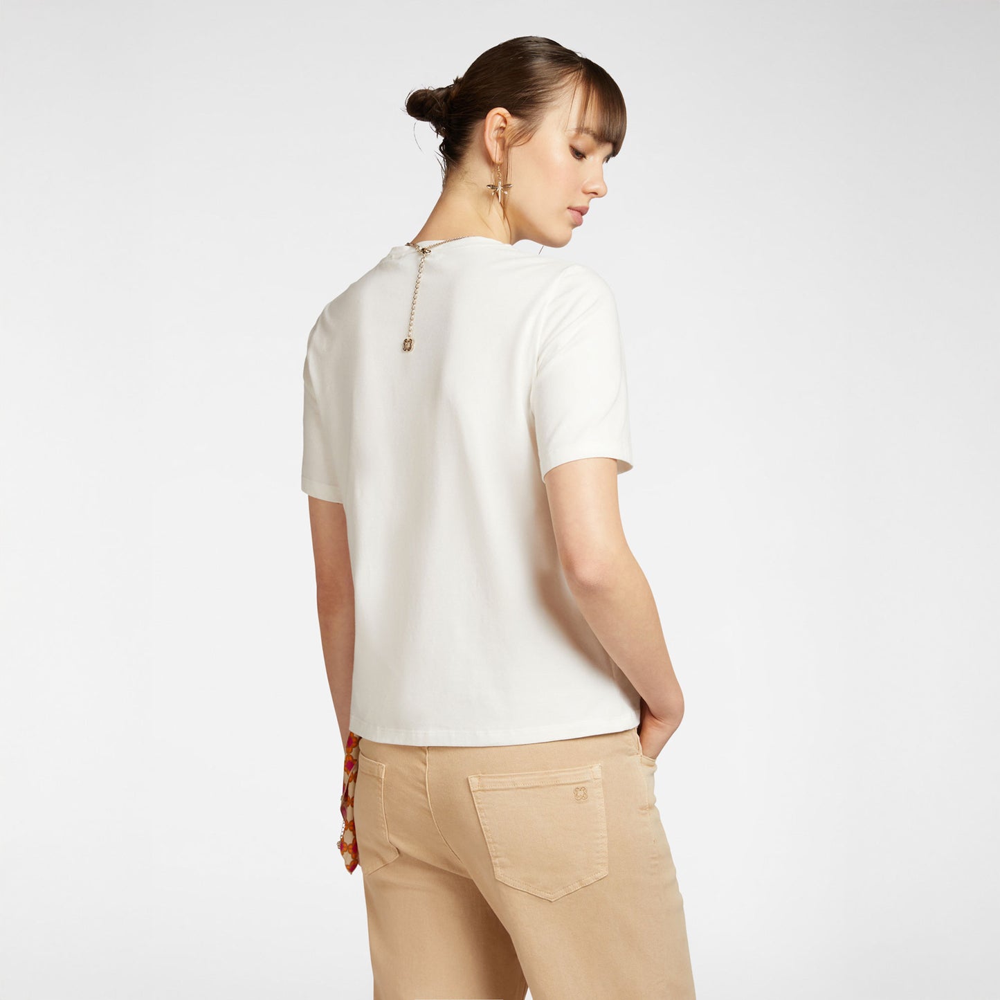 T-shirt elena mirò bianca g231z0