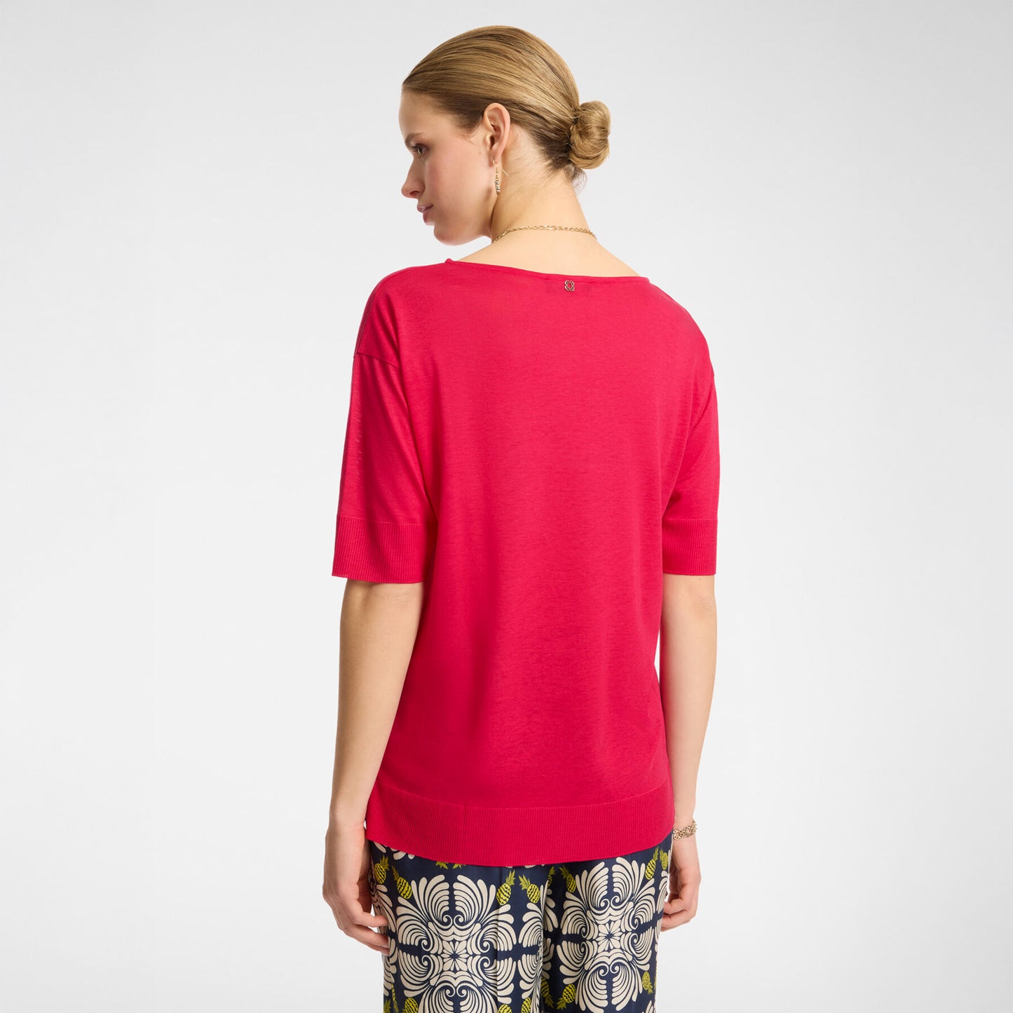 T-shirt elena mirò fucsia g232z0