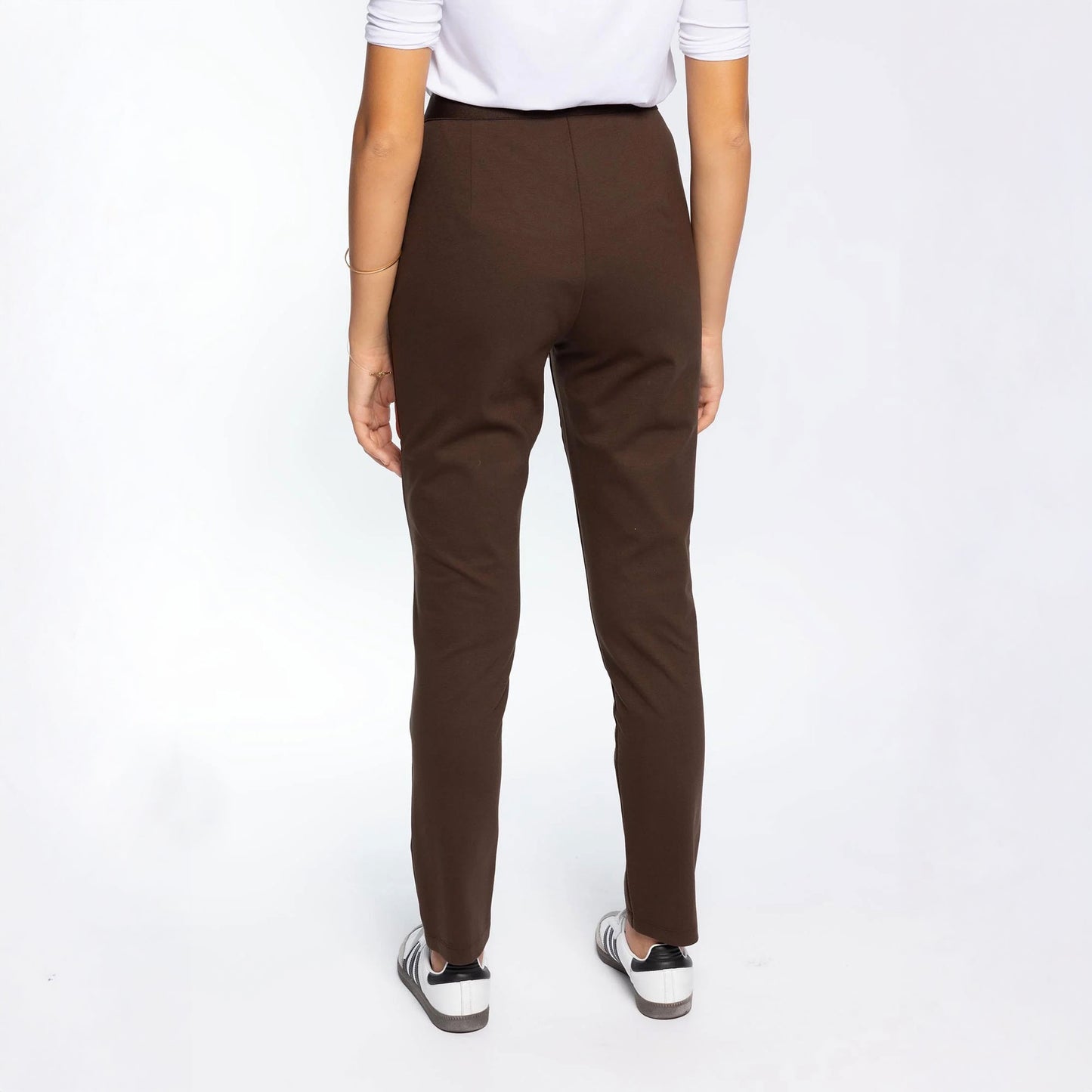 Pantaloni Luisa Viola moro P803