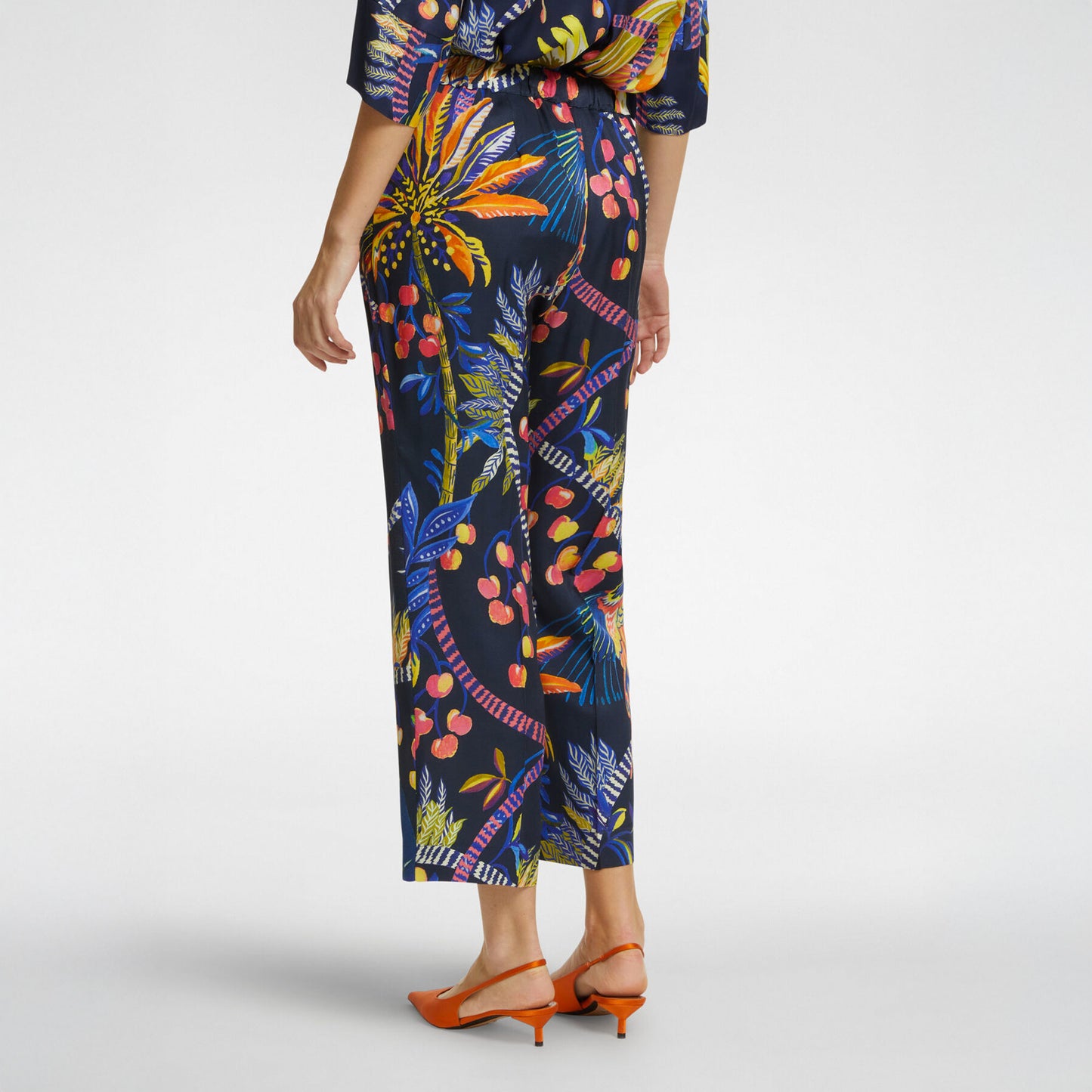 Pantaloni elena mirò 01 blu p109p1
