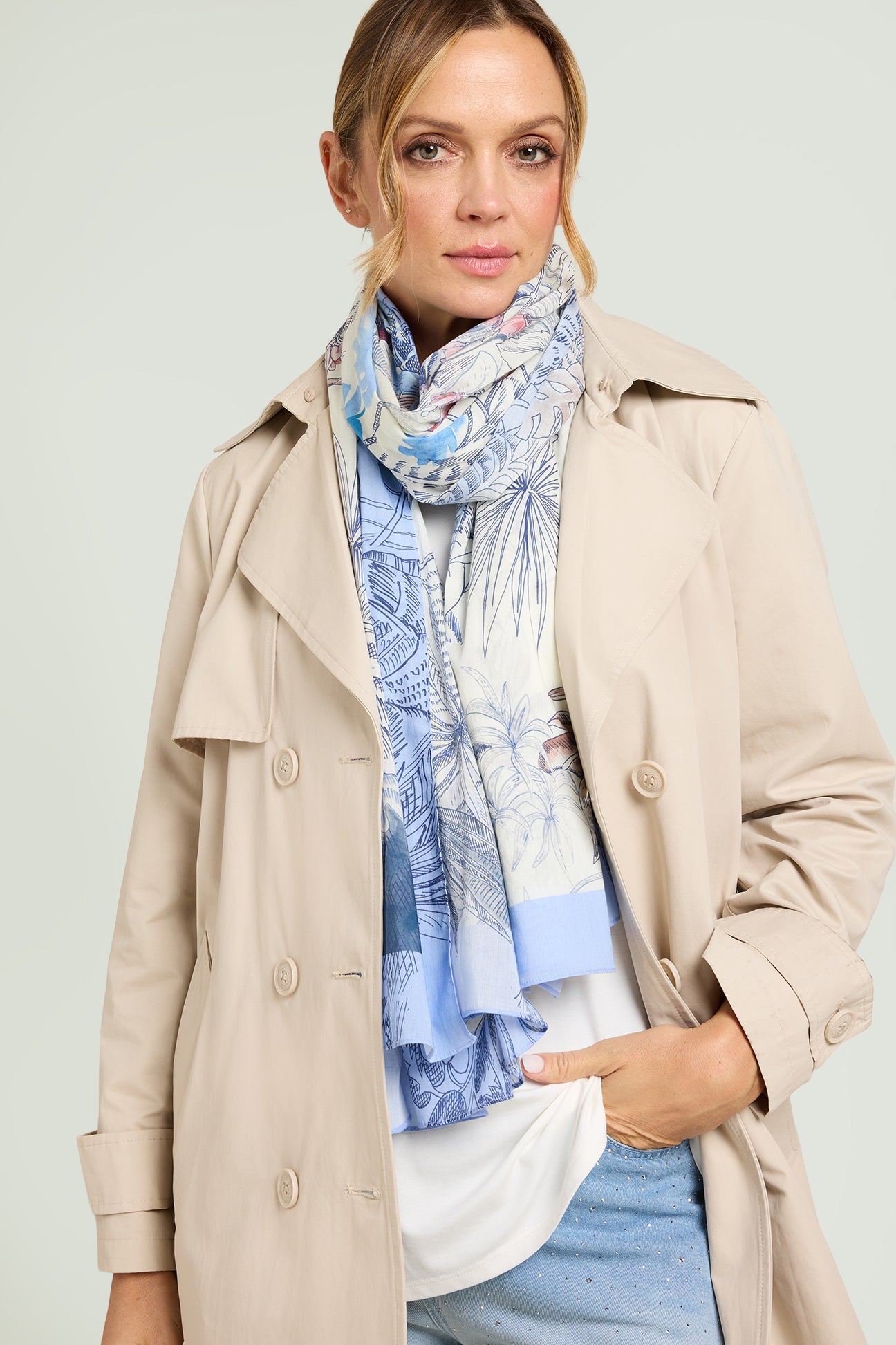 Foulard fantasia Luisa Viola S064E0-04