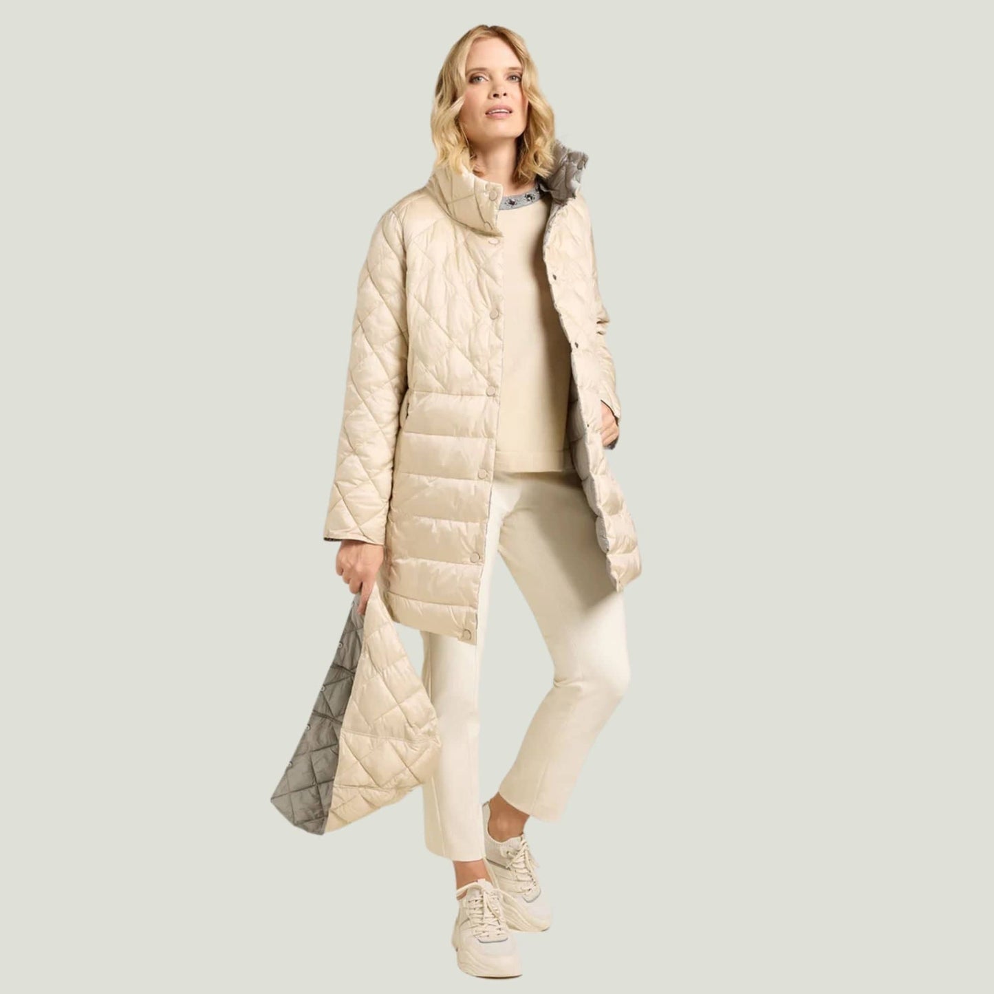 Piumino reversibile Luisa Viola F732F0-02