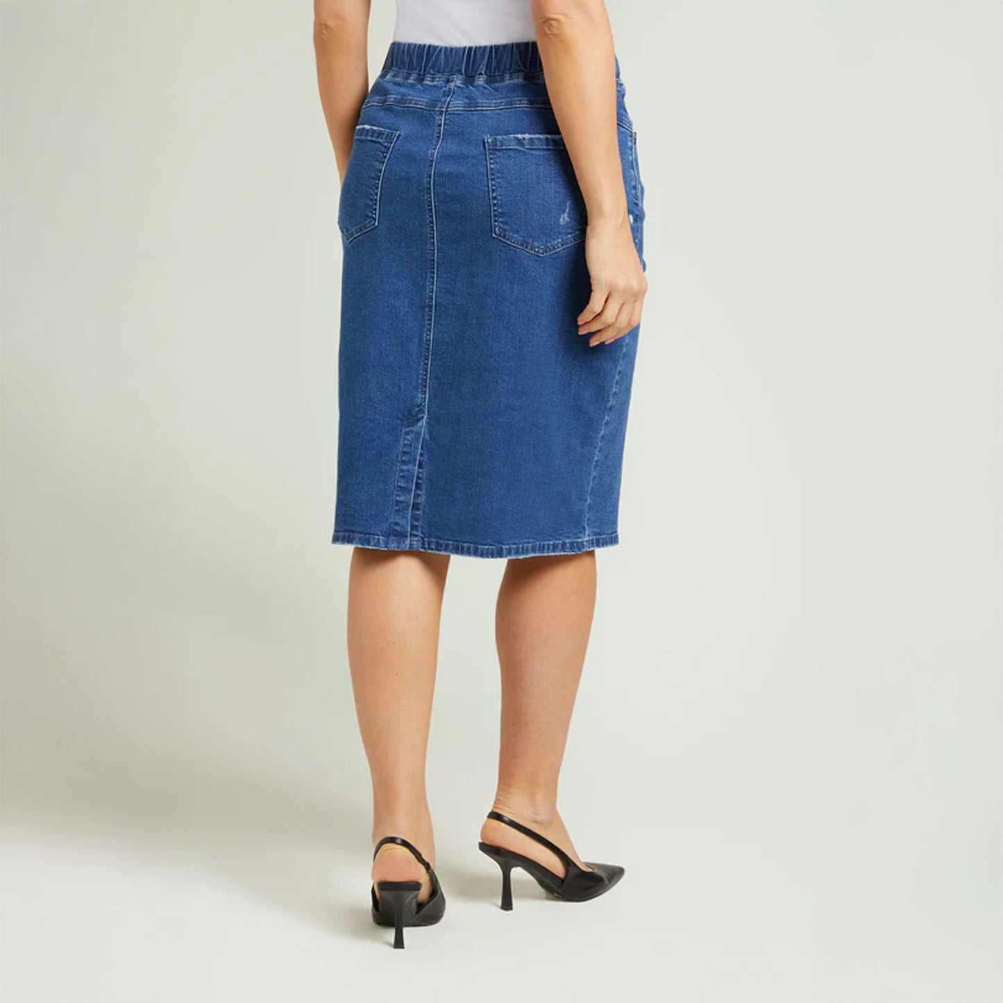 gonna di jeans luisa viola blu 1474f0