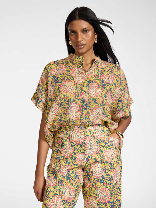 Camicia fantasia Elena Mirò 2009E0-01