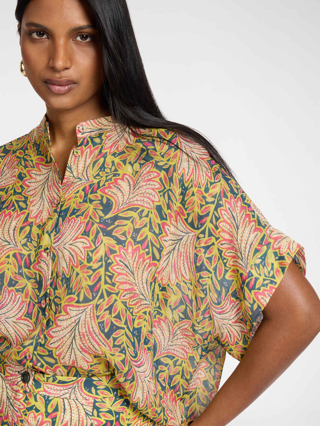 Camicia fantasia Elena Mirò 2009E0-01