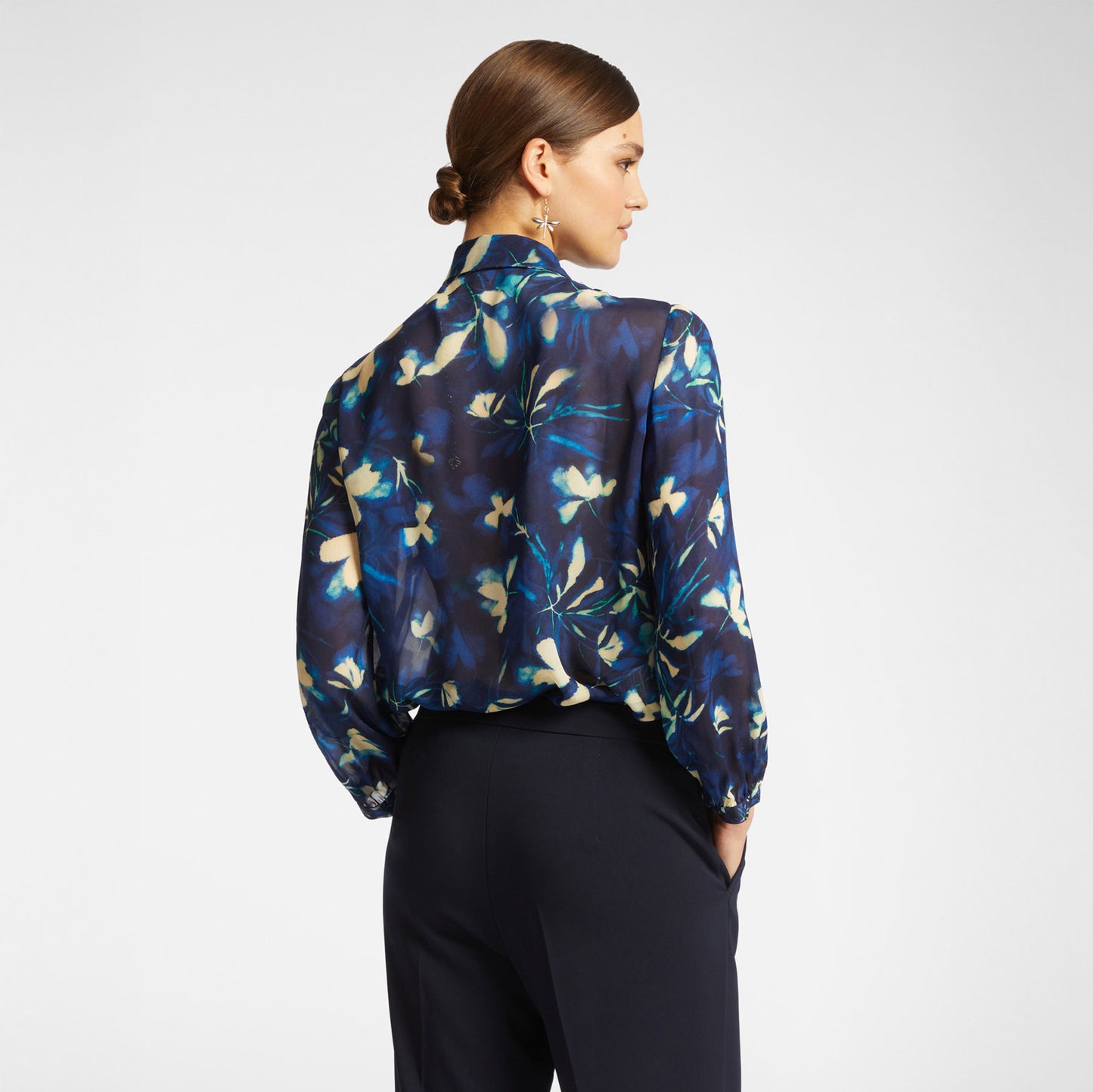 casacca elena mirò 01 blu 2089p0