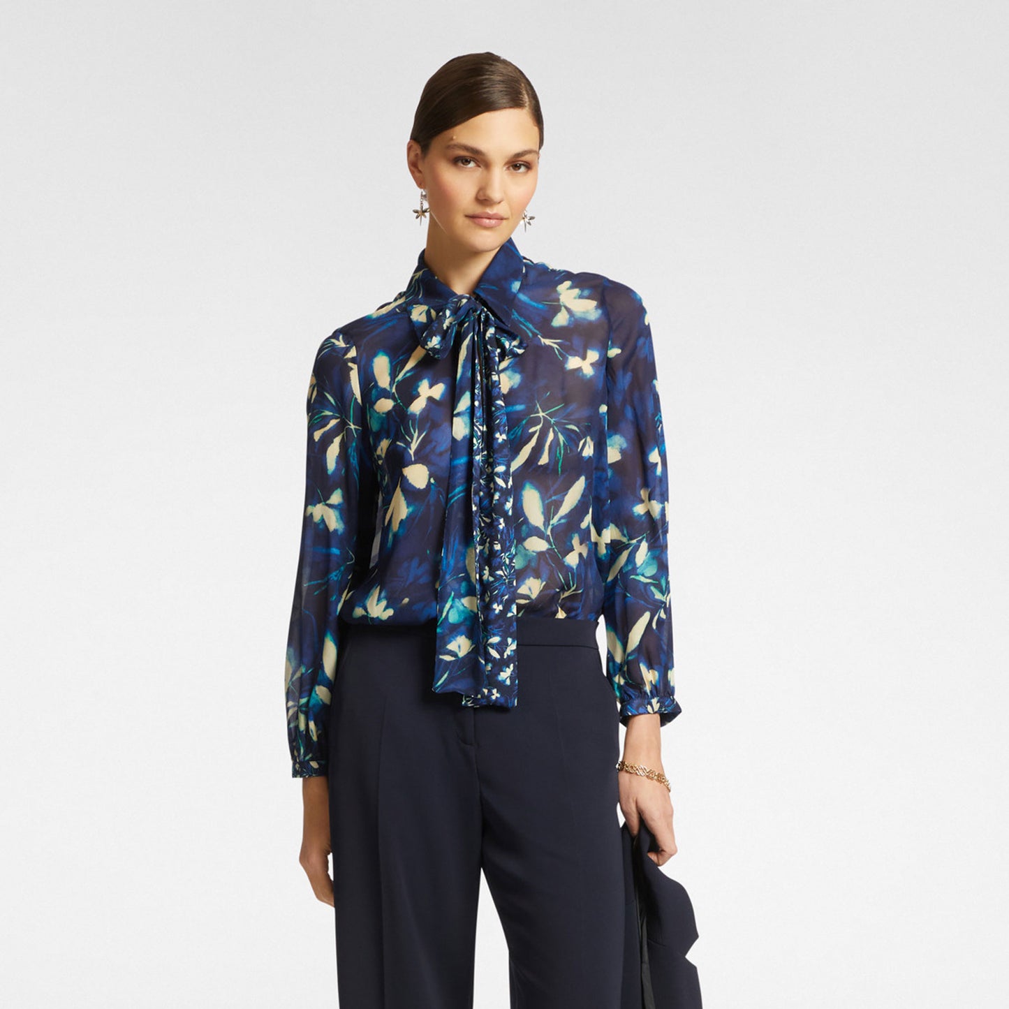 casacca elena mirò 01 blu 2089p0