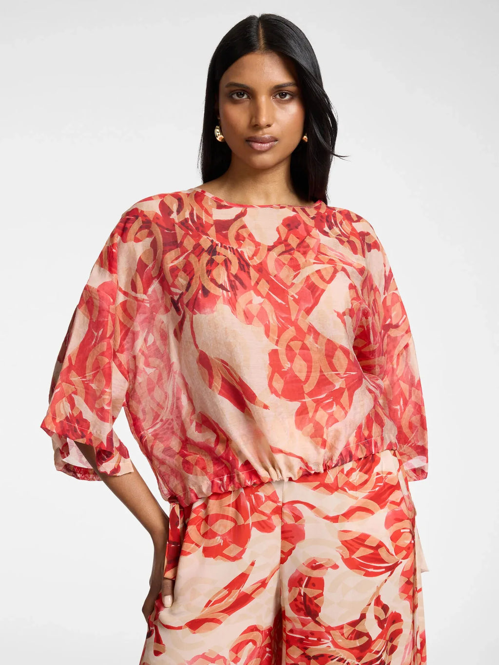 Poncho/Casacca Elena Mirò 2220E1-01