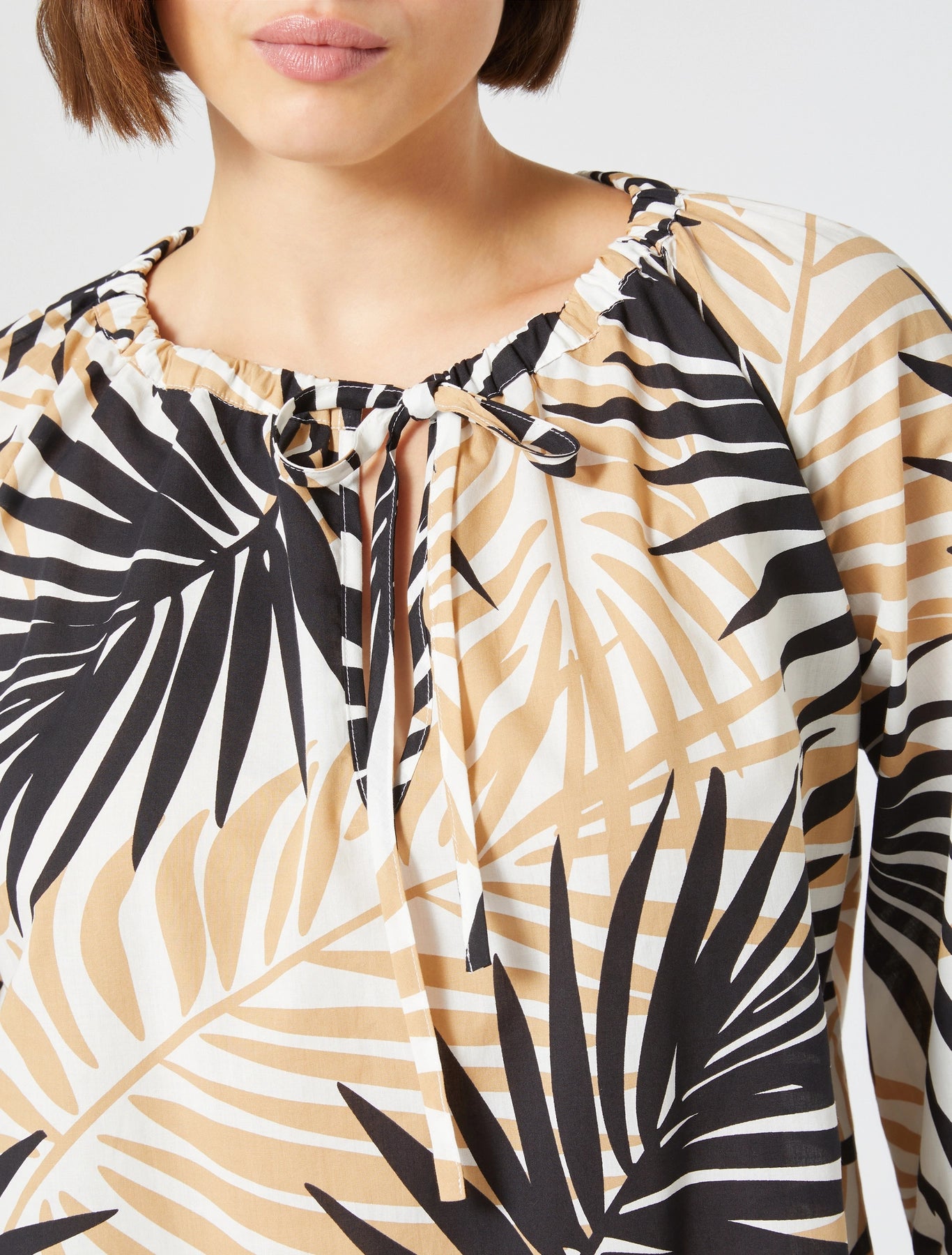 Blusa persona felce-bianco genny