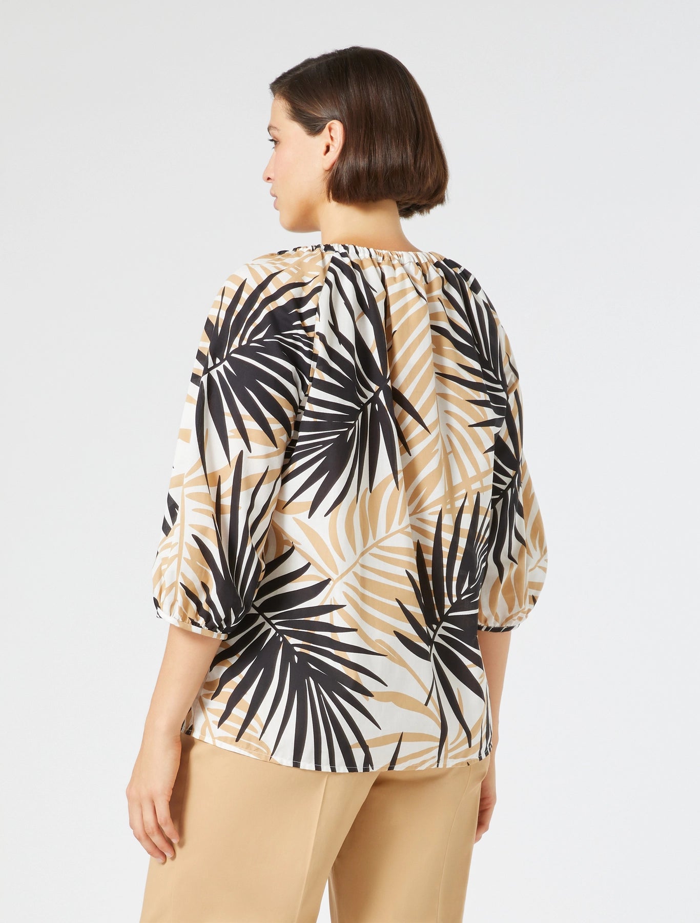 Blusa persona felce-bianco genny