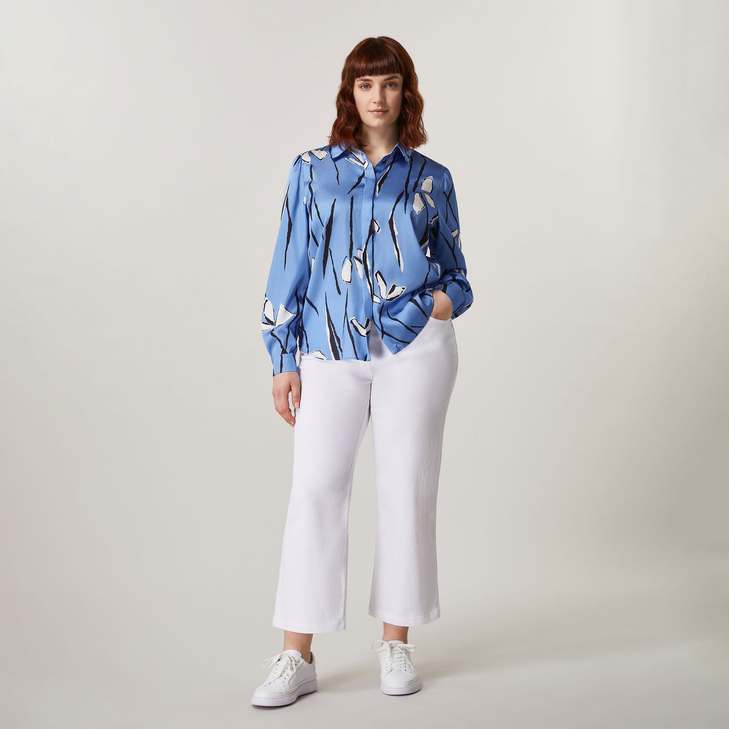 Pantaloni Persona bianchi CALABRA