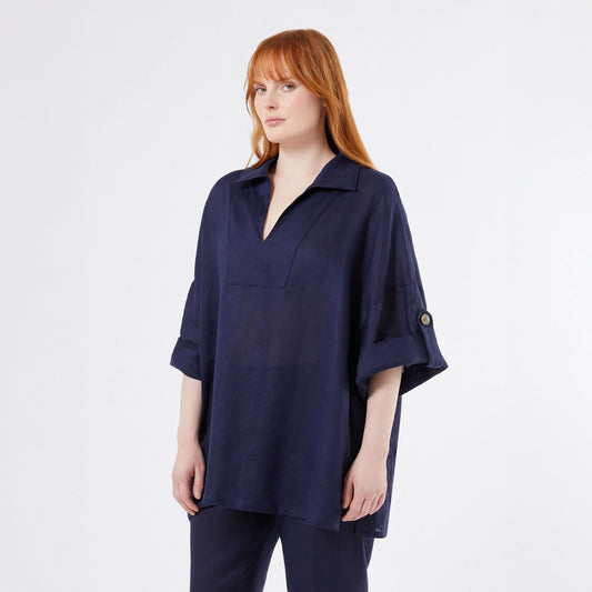 Persona casacca blu BERMA