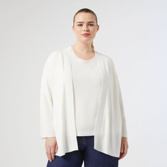 Persona cardigan bianco PESCHE