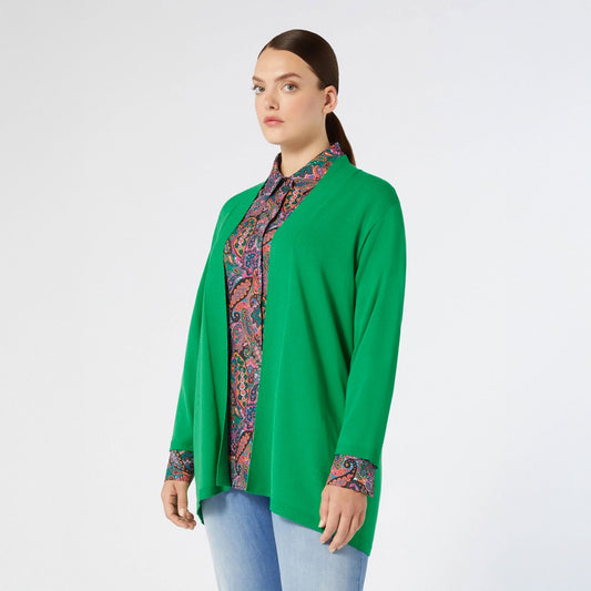 Persona cardigan verde PESCHE