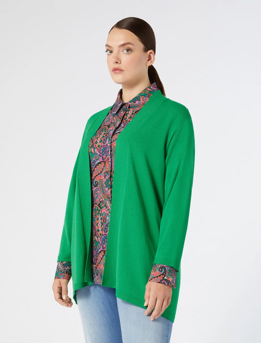 cardigan persona menta pesche