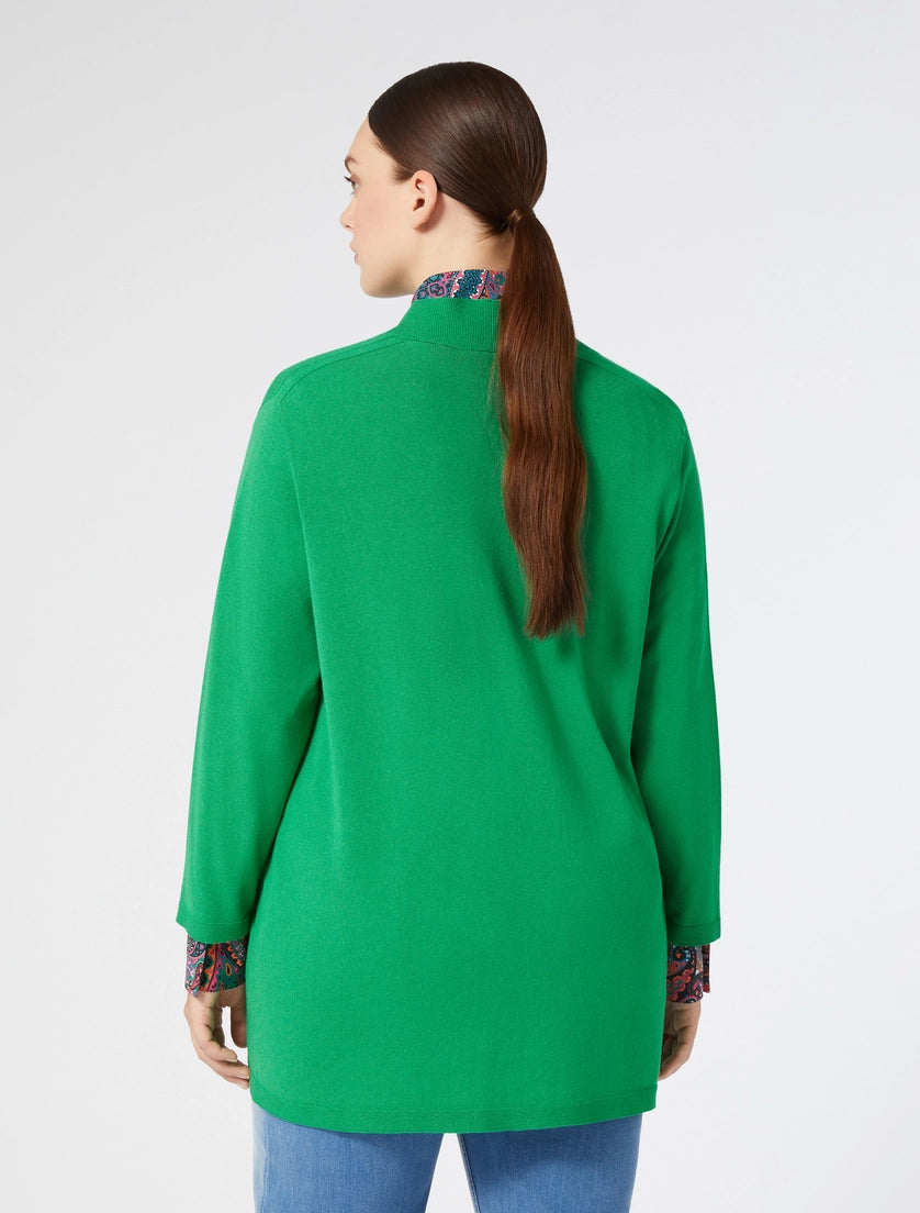 cardigan persona menta pesche