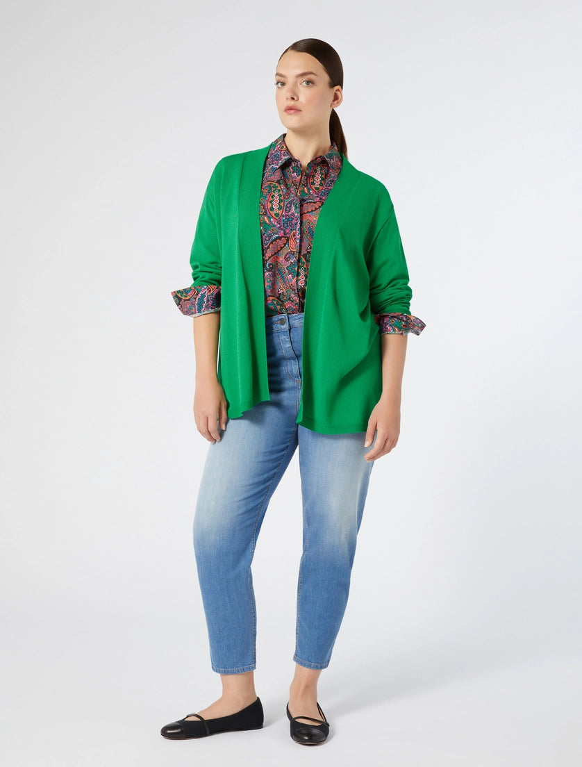 cardigan persona menta pesche