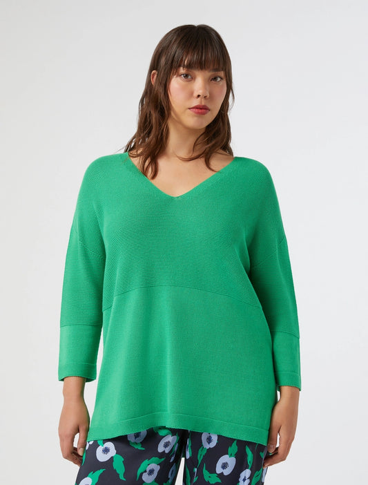 Maglia persona verde libero
