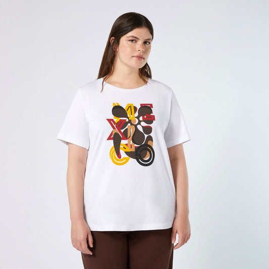 Persona t-shirt bianca GESTO