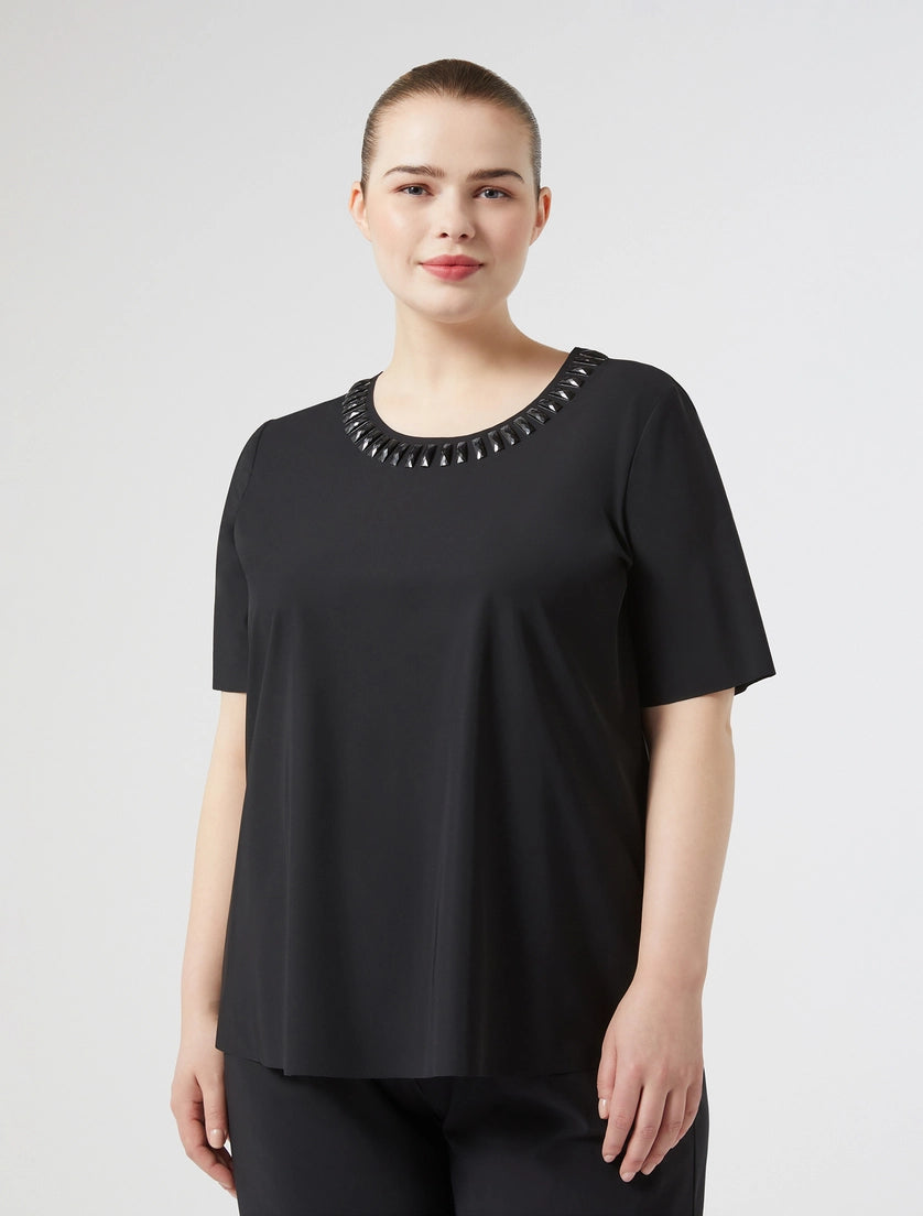 Persona t-shirt nero meringa