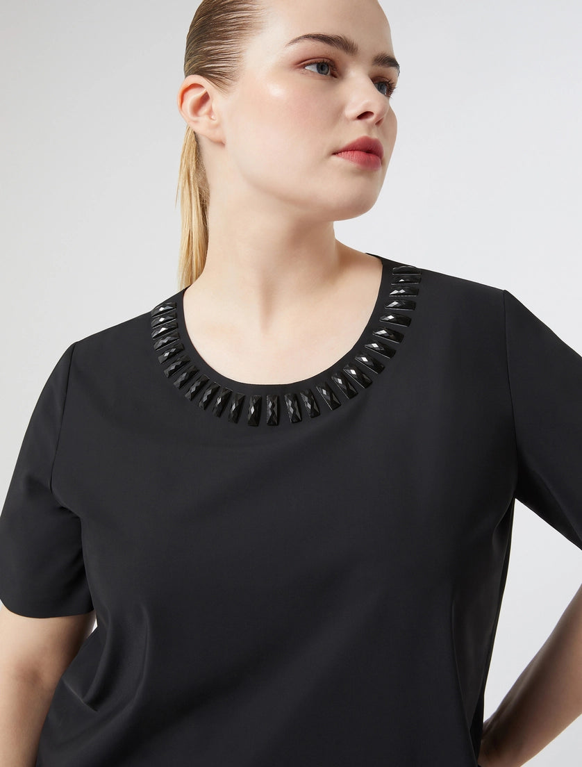 Persona t-shirt nero meringa