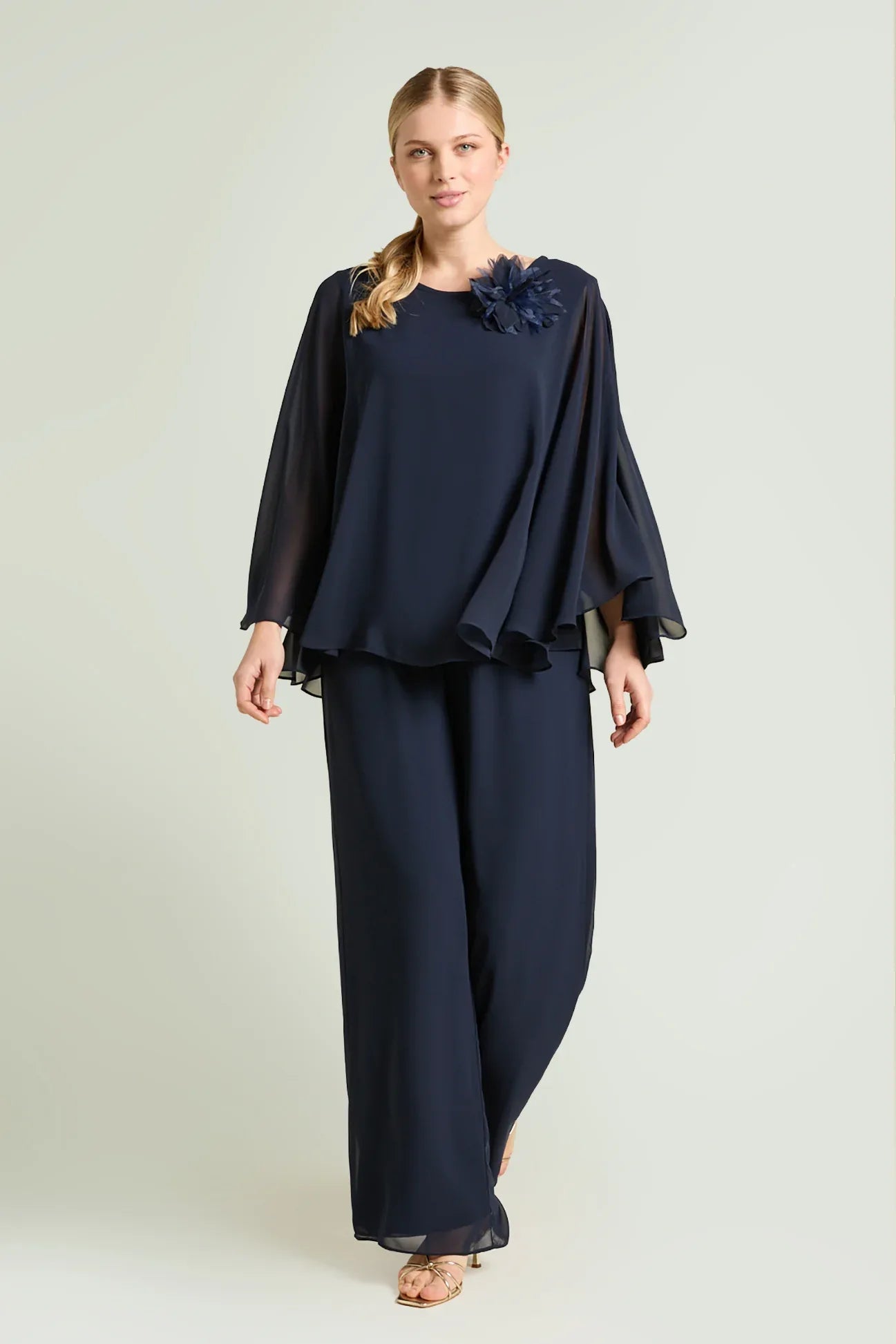 Ensemble blouse et pantalon Luisa Viola 4028F0-34