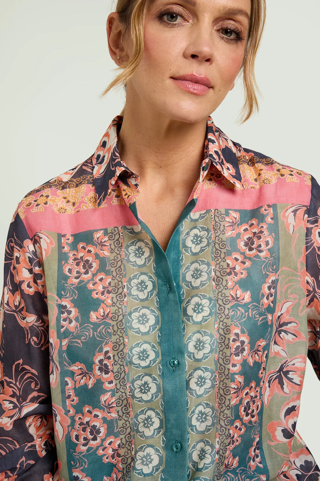 Camicia fantasia Luisa Viola 5002-01