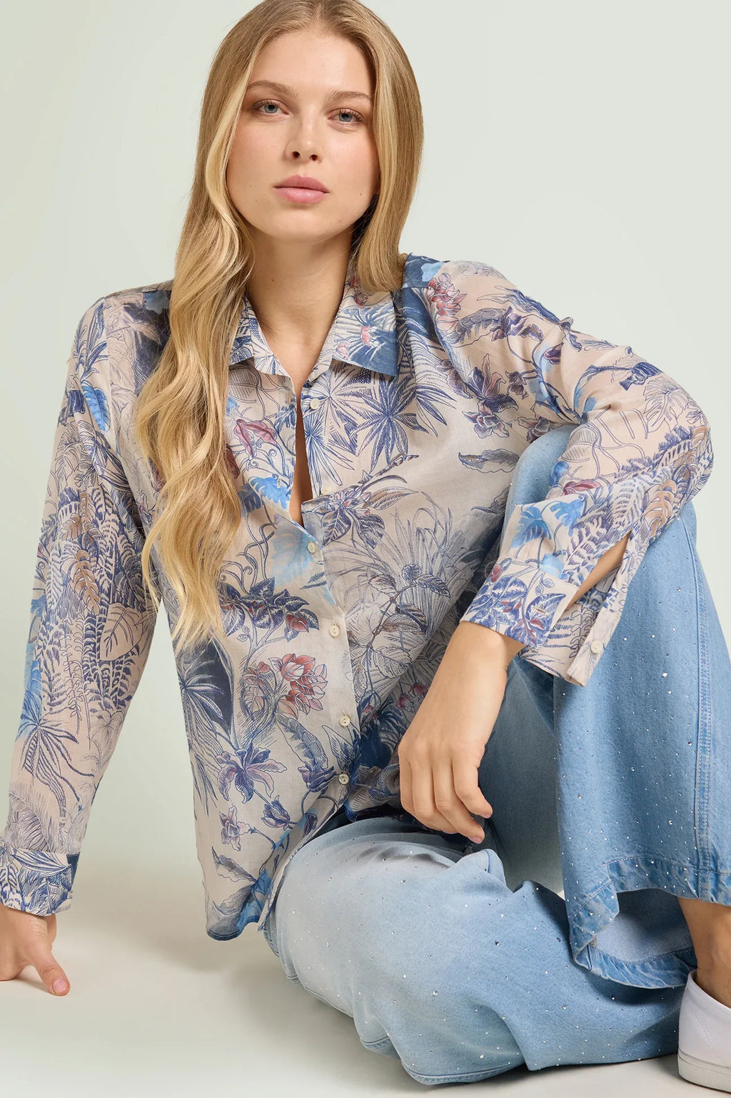 Camicia fantasia Luisa Viola 5003F0-02