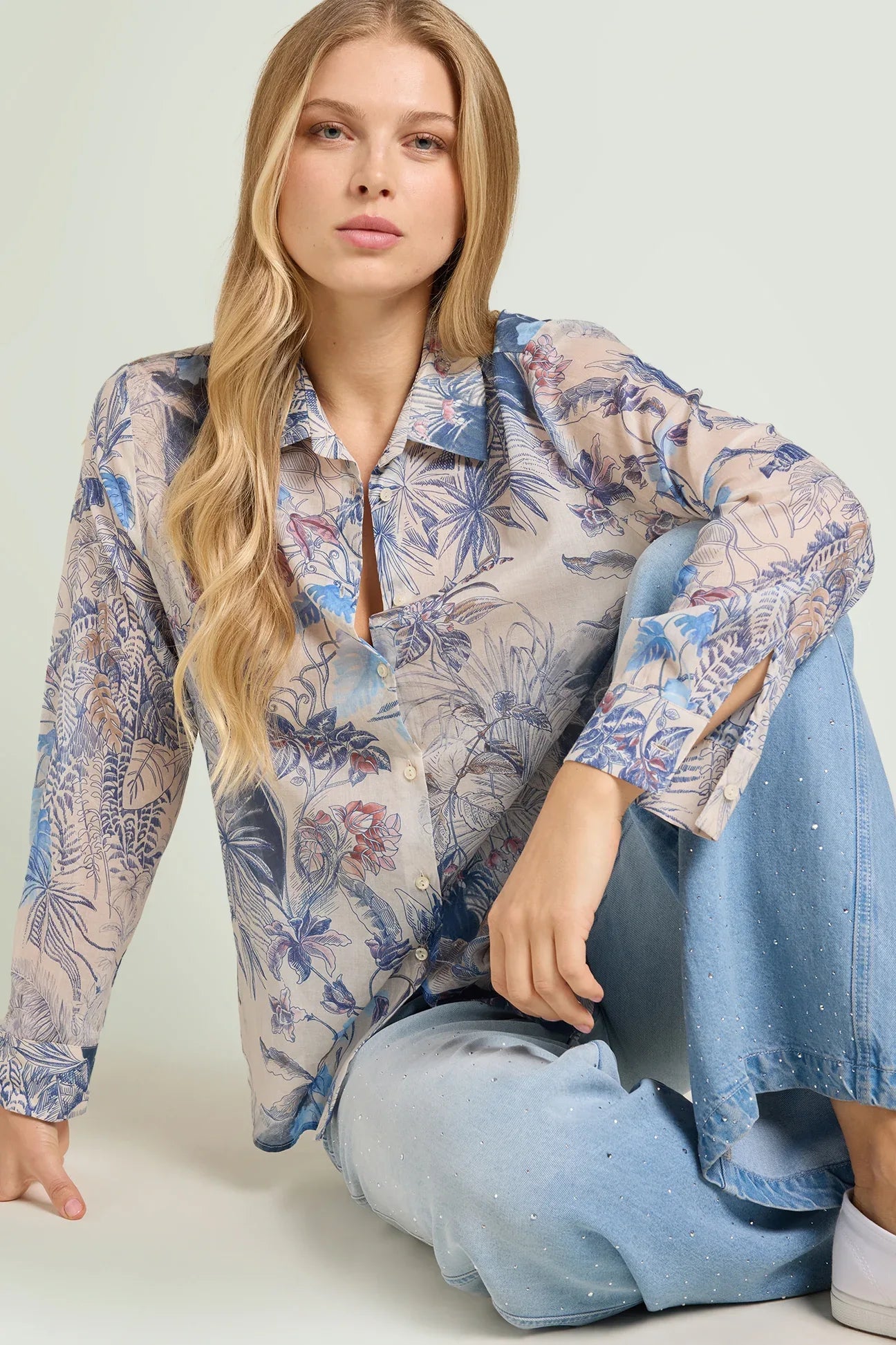 Camicia fantasia Luisa Viola 5003F0-02
