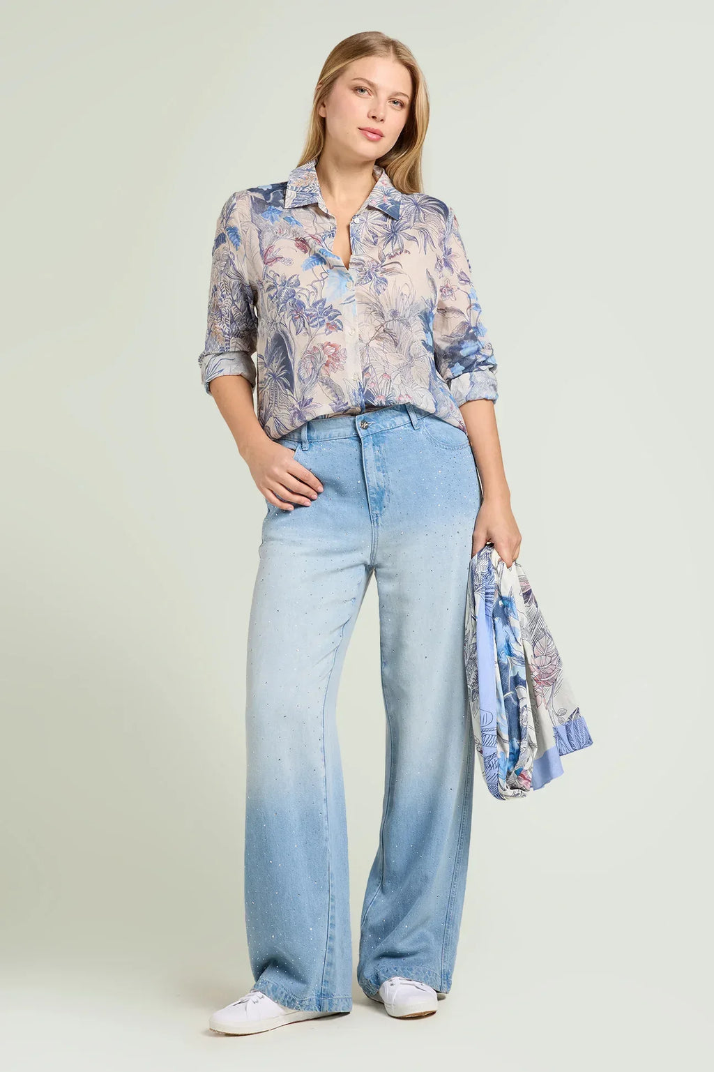 Camicia fantasia Luisa Viola 5003F0-02
