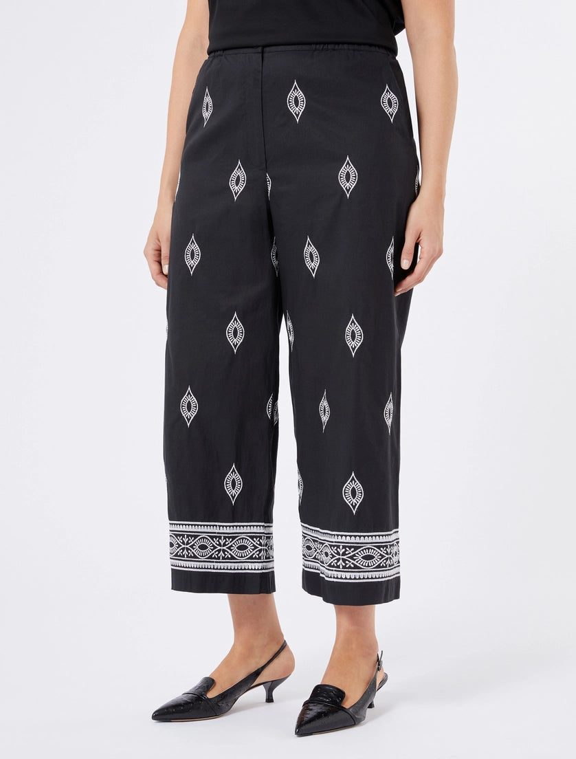 Pantaloni Marina Rinaldi Sport neri affetto