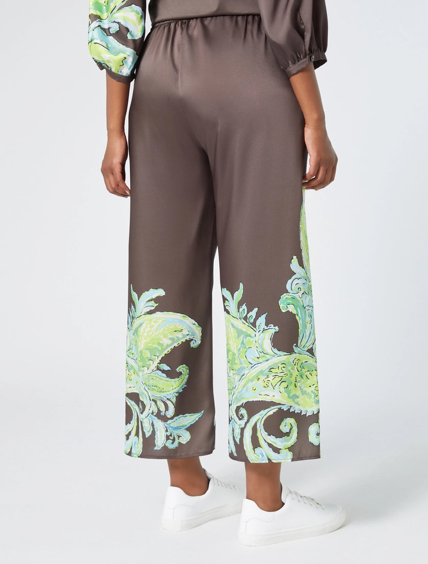 Pantaloni Marina Rinaldi Sport cioccolato wilson
