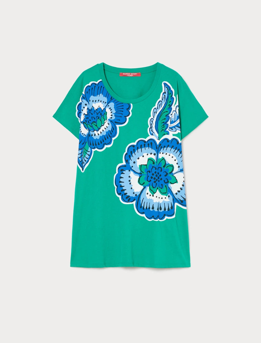 Blusa Marina Sport verde maga