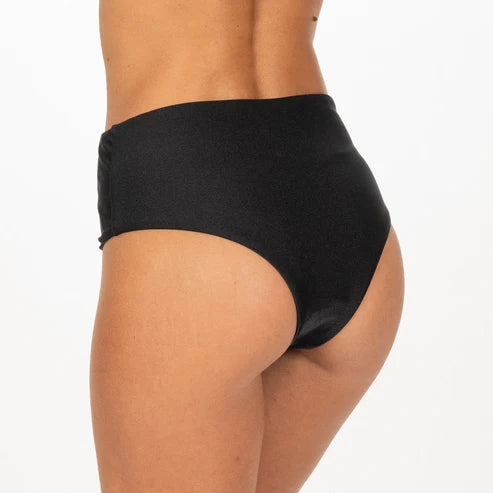 Top + slip Nero