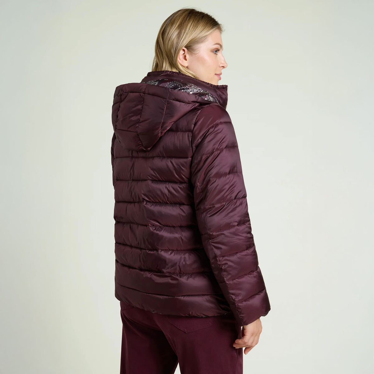 Piumino Luisa Viola F009F0-29