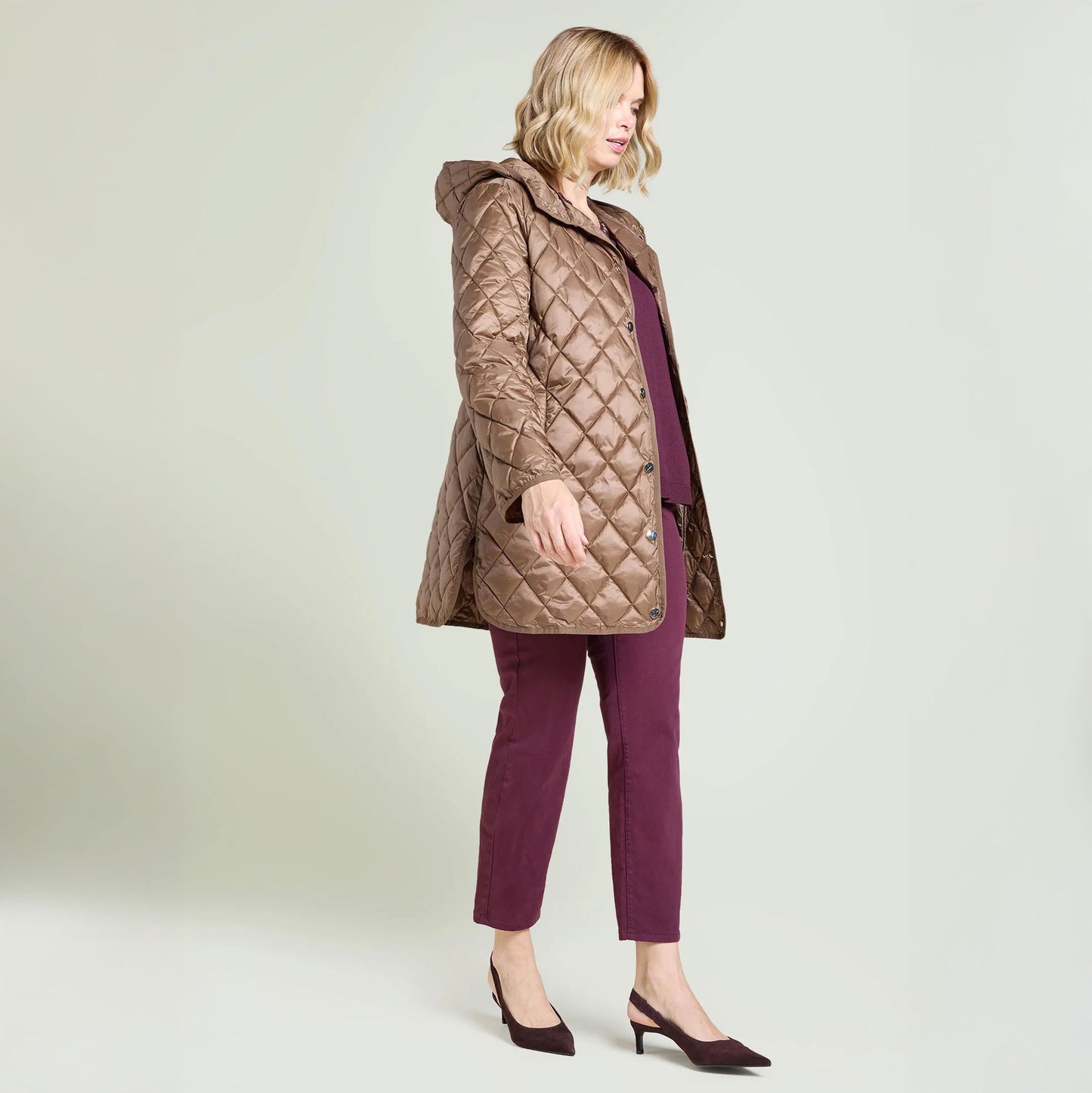 Piumino Luisa Viola F010F0-C2